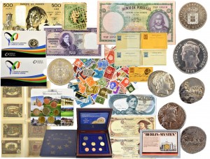 Leilão On-line - ESPECIAL - Moedas de PRATA - Numismática - Notafilia - Filatelia - Oportunidades...  Termina 5ª feira dia 06 de Novembro entre as 22.00h e as 24.00h