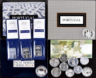 Leilão On-line - ESPECIAL - Moedas de PRATA - Barras de PRATA - Numismática - Notafilia - Filatelia - Oportunidades...  Termina 5ª feira dia 04 de Dezembro entre as 22.00h e as 24.00h