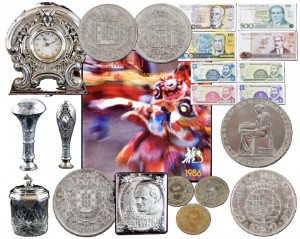 Leilão On-line - ESPECIAL - PRATA - Numismática - Notafilia - Filatelia - Oportunidades...  Termina 5ª feira dia 02 de Abril entre as 22.00h e as 24.00h