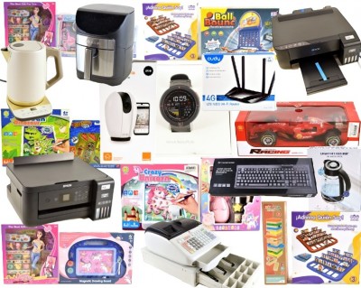 Leilão On-line - ESPECIAL - Gadgets - Relógios - Brinquedos - Impressoras - Electrodomésticos - Oportunidades...  Termina 5ª feira dia 23 de Abril entre as 22.00h e as 24.00h