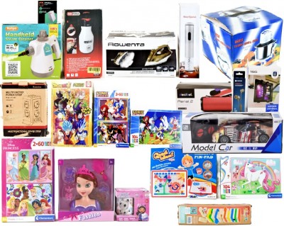 Leilão On-line - ESPECIAL - Brinquedos - Electrodomésticos - Oportunidades...  Termina 4ª feira dia 29 de Abril entre as 22.00h e as 24.00h