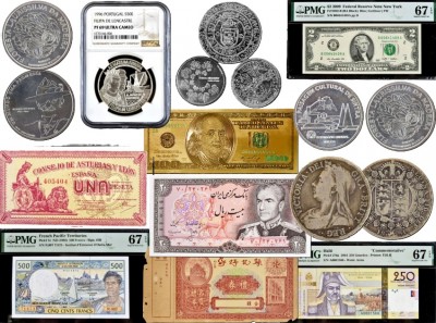 Leilão On-line - ESPECIAL - Numismática - Notafilia - Oportunidades...  Termina 5ª feira dia 28 de Maio entre as 22.00h e as 24.00h